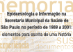 O fundo é branco, e por cima palavras-chave estão espalhadas como marca d'água na cor laranja. O título está ao centro na cor preta.